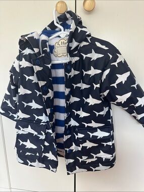 Hatley shark raincoat